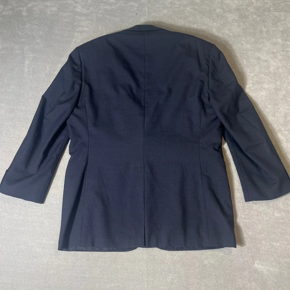 VTG Brooks Brothers Makers Brooksease Navy Blue Blazer Sport Coat Mens 39 Short